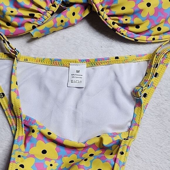 2556 NWT Jimmi Swim Retro Set Size Medium - Picture 4 of 9